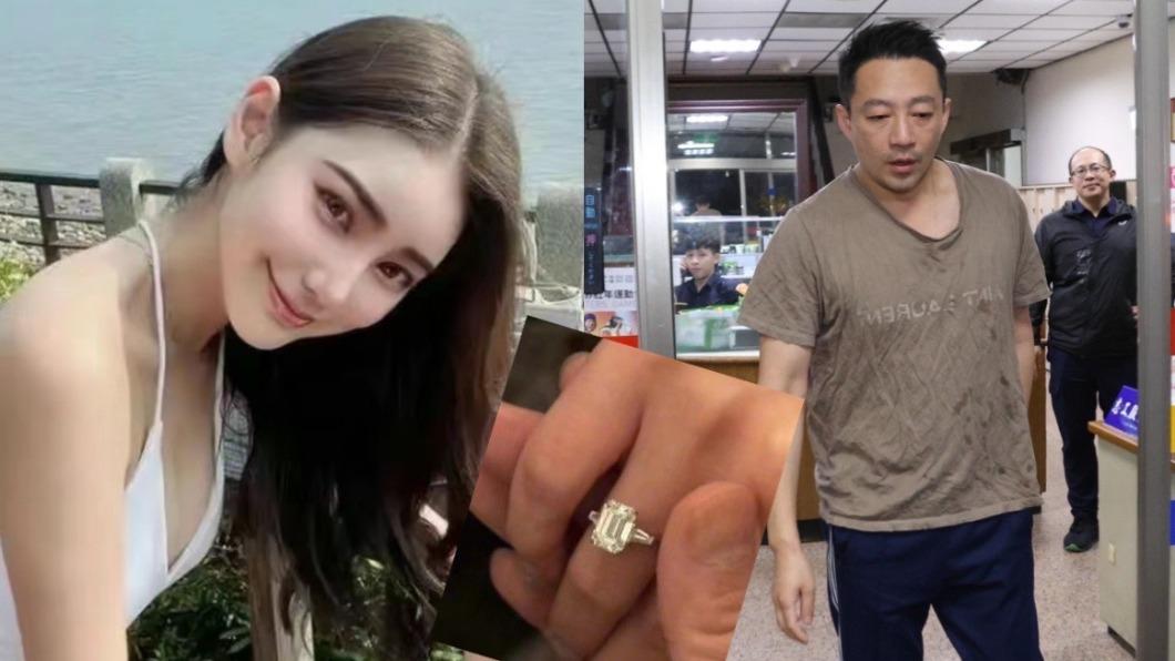 汪小菲（右）昨向女友小梅求婚成功。（圖／翻攝自微博）