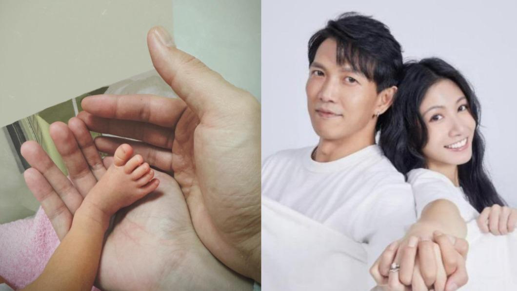 恭喜!李千娜順產第3胎喊母子均安 黃尚禾陪產「超甜全家福」曝光