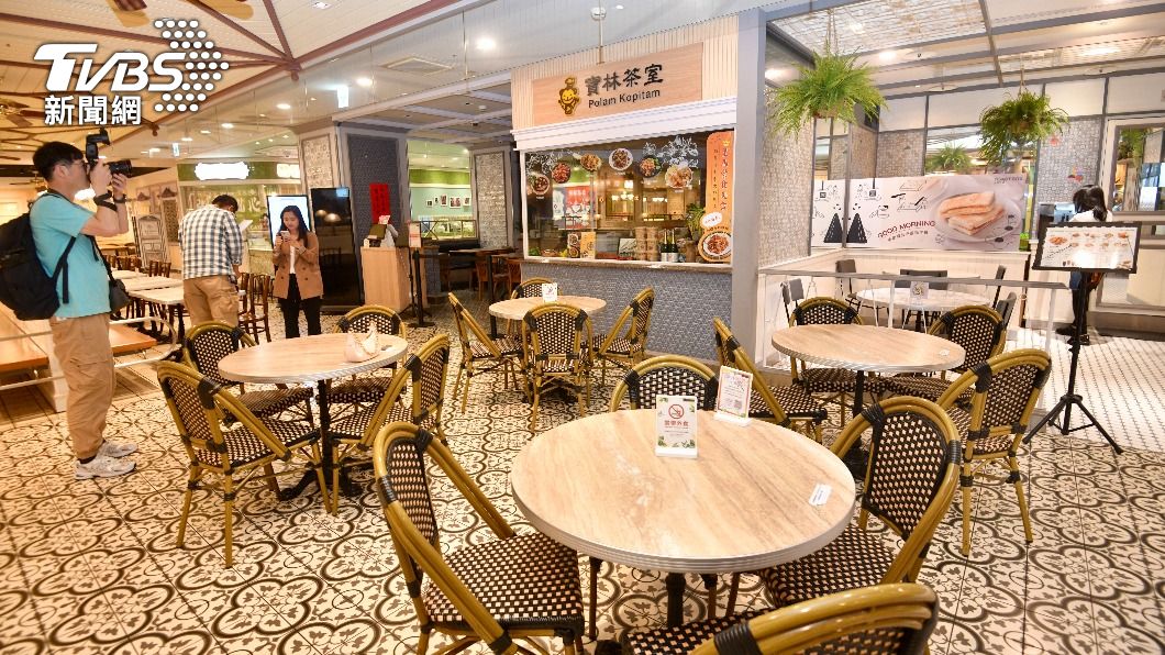 素食餐廳「寶林茶室」驚傳大規模食物中毒事件。(圖/胡瑞麒攝)