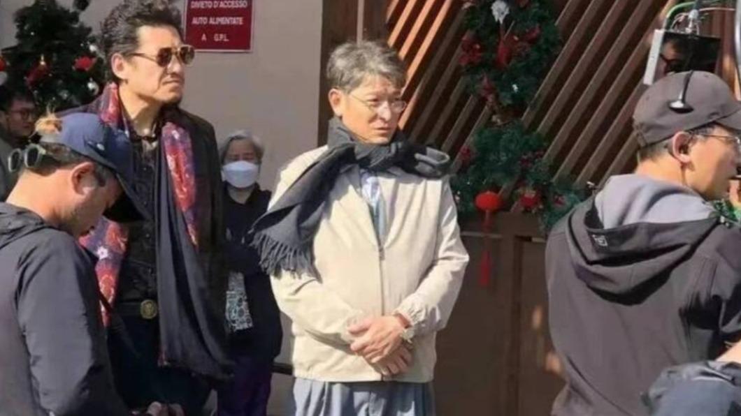 劉德華近況曝光。(圖/翻攝自微博)