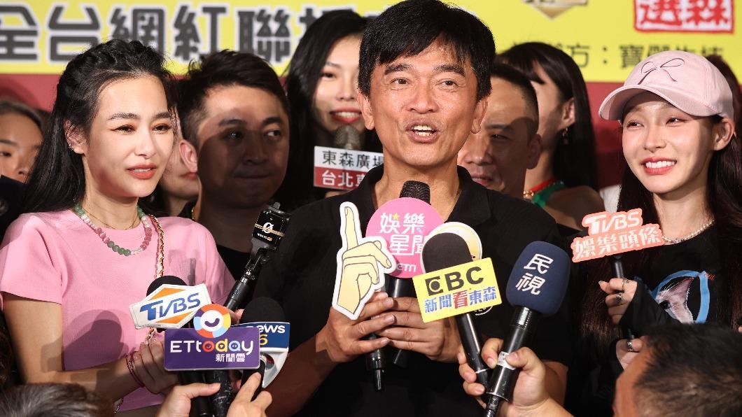 吳宗憲對於店被砸原因仍一頭霧水。(圖/張哲鳴攝)