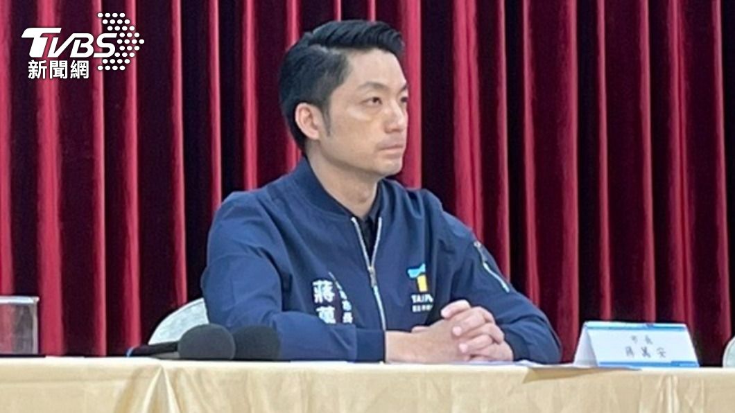台北市長蔣萬安31日再舉行記者會。(圖/TVBS)