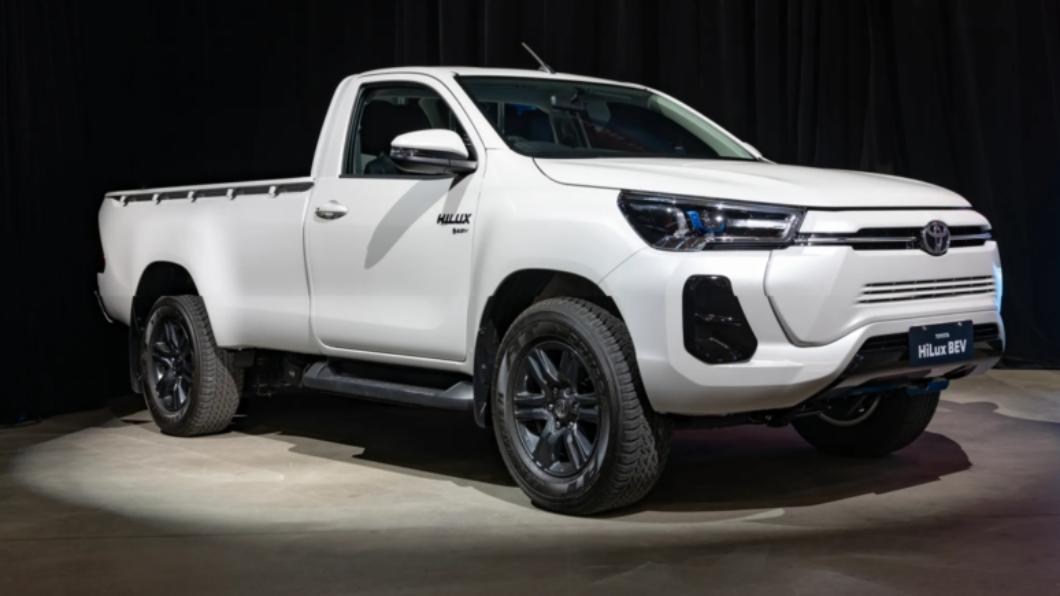 純電皮卡超有料!豐田電動版Hilux明年上市 搶攻東南亞市場