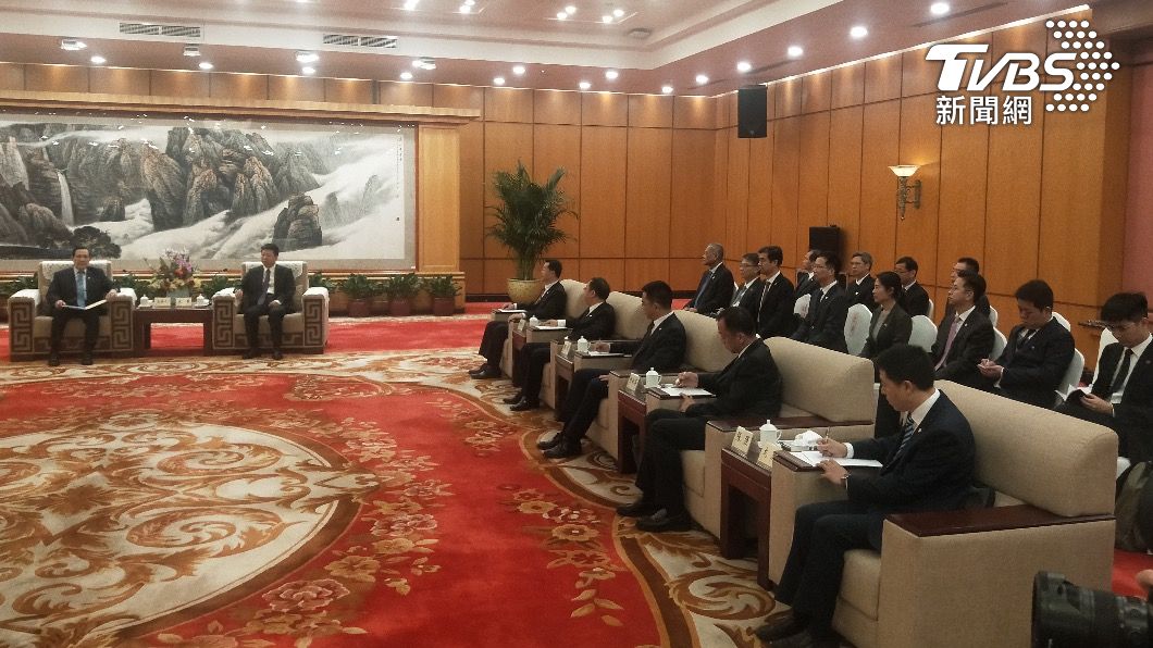 前總統馬英九今抵達深圳,晚間會見國台辦主任宋濤。(圖/朱光弘攝)