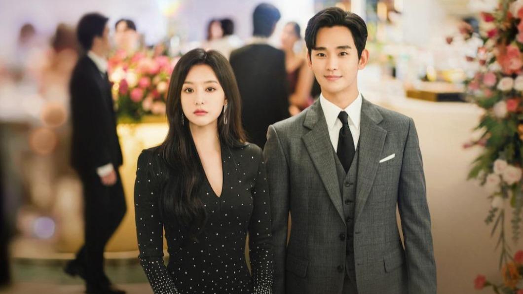 金秀賢、金智媛主演的《淚之女王》,日前收視再創新高。(圖/翻攝 Netflix)