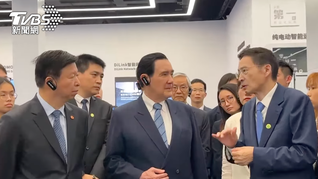 馬英九訪比亞迪問「領先全球幾年?」 宋濤搶答:別人永遠追不上