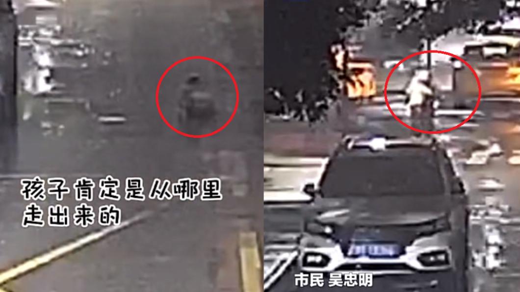 家人外出忘關門!陸6月大嫩嬰「暴雨中爬馬路」 路人急抱起