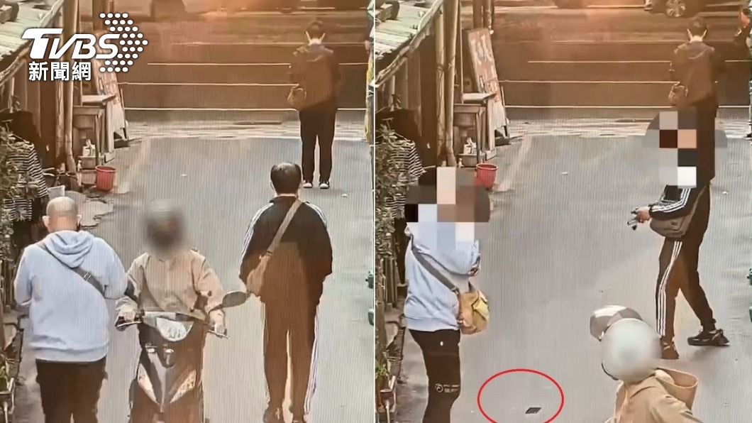 碰瓷黨出沒!擦肩而過「手機噴飛」賴給騎士 毒蟲演技太差栽了