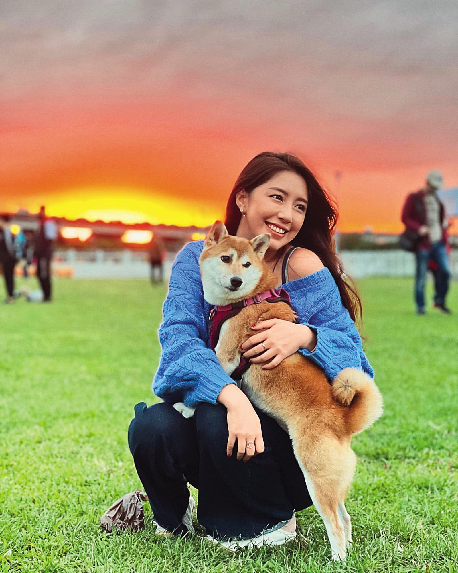 辜莞允消失螢光幕前的日子,愛犬巴古是她忠心的夥伴。(圖/翻攝自辜莞允IG)