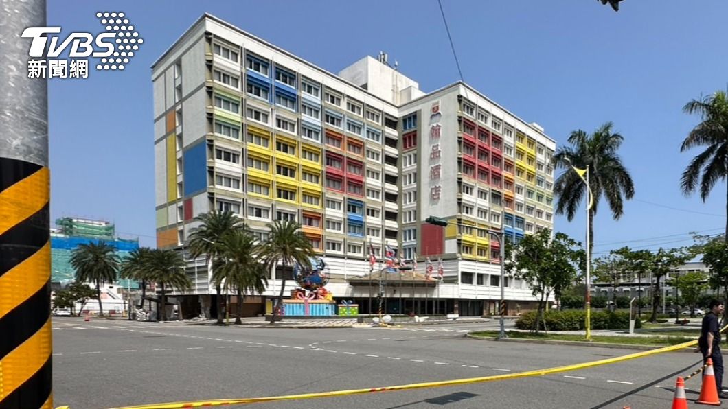 翰品酒店花蓮為顧及旅客與員工安全,決定提前停業改建。(圖/高志宏攝)