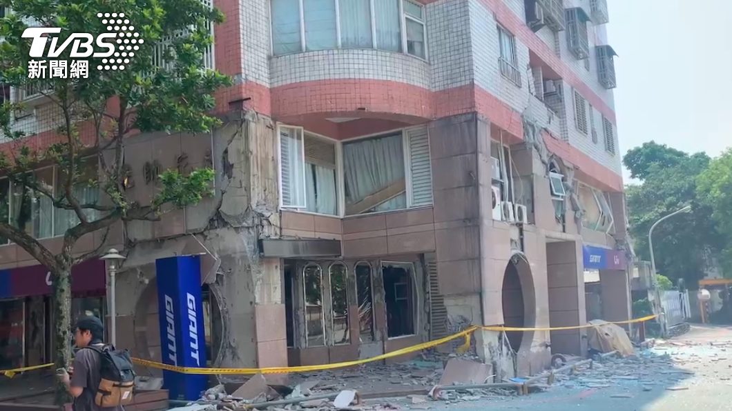 花蓮地震／統帥大樓變危樓！住戶冒險回家搬家當　里長：只能拆掉