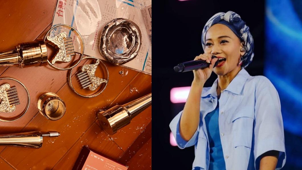 傻眼!女歌手金曲獎被強震摔毀 「最慘苦主」17座獎盃壞光光