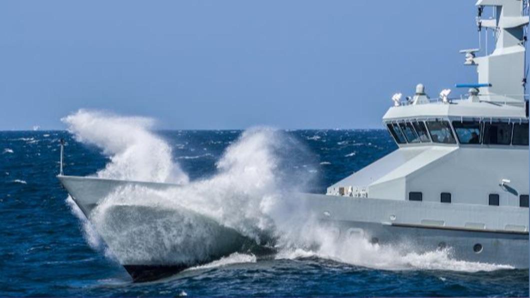 丹麥海軍船艦。（示意圖／翻攝自X@poland24com）