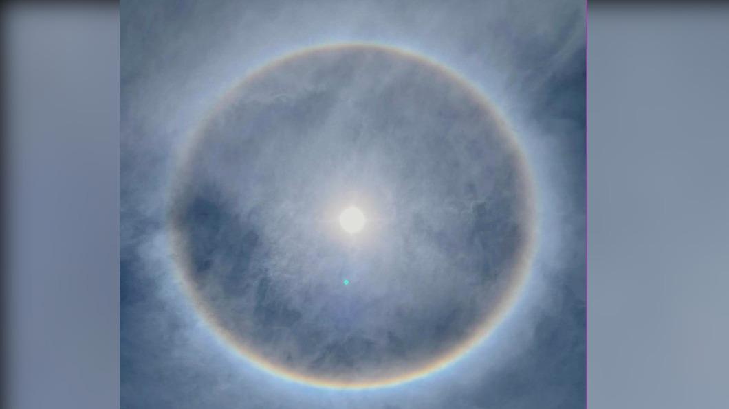 花蓮地震/嘉明湖驚見日暈「地震前也有」 氣象署曝出現時機