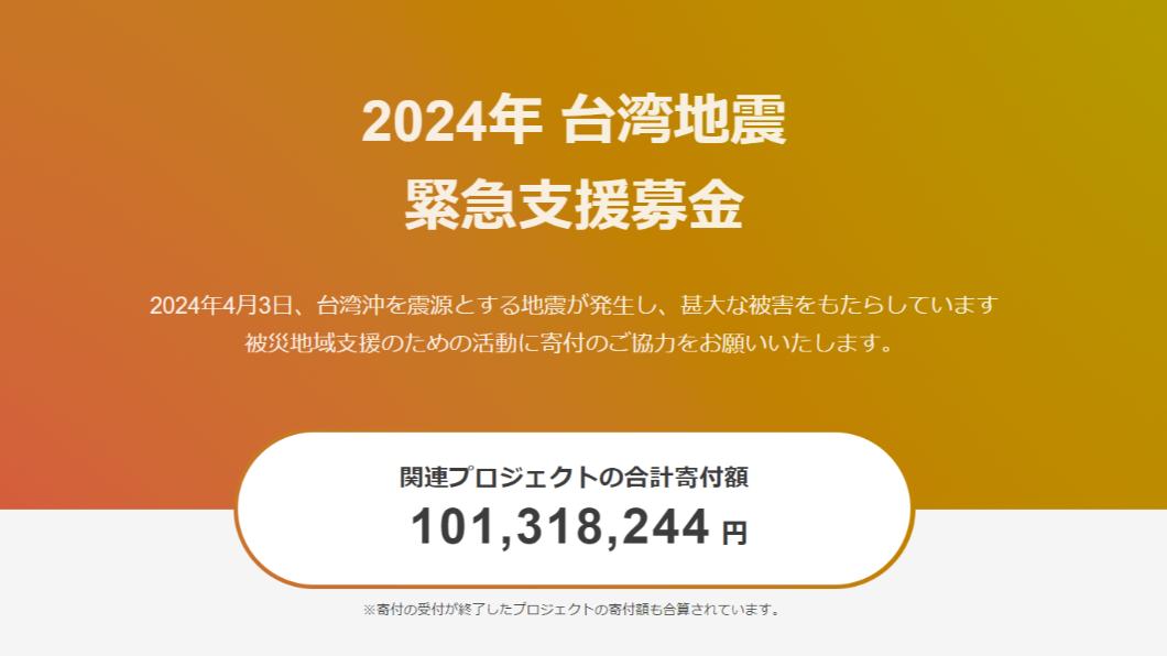 花蓮地震/日本人捐款「破1億日圓」 逾5萬人報恩台灣