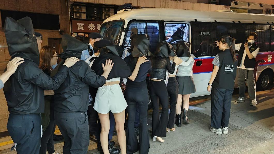 假陪酒真賣淫!港警逮捕25人集團 「台灣女子」也在內