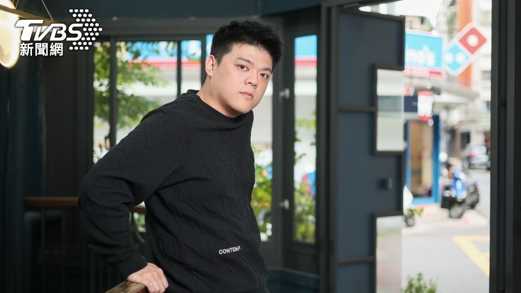 對小陳來說,符瓊音的快樂就是他的幸福。(圖/趙世平攝)