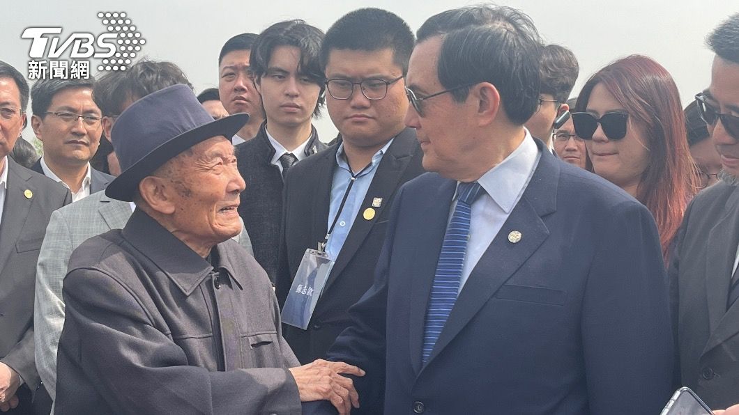 馬英九訪抗日紀念館 提胡錦濤曾這樣形容國民黨軍隊