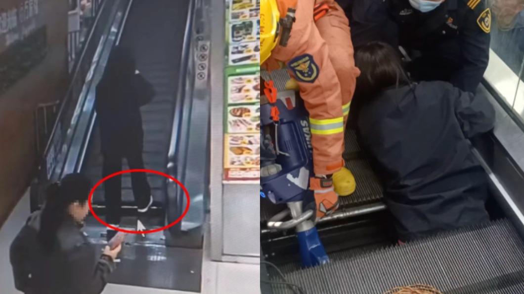 上海電扶梯吃人!女下身遭緊咬尖叫 「皮、肌肉被扯下」恐截肢