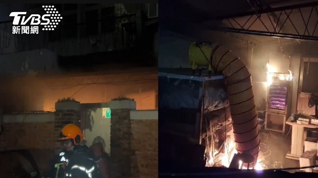 烘乾機釀禍!台南大學鋰電池實驗室暗夜火警 警消橇門衝入滅火