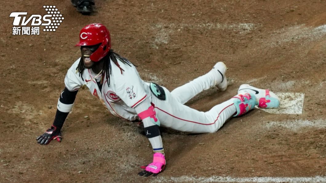 MLB/15秒繞4壘包!紅人新星左右開弓雙響砲 收生涯首支場內轟