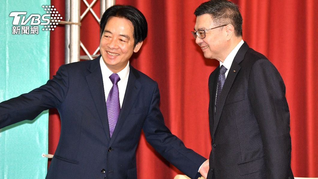 掀牌!賴清德宣布「卓鄭配」接正副閣揆 陳世凱任政院發言人