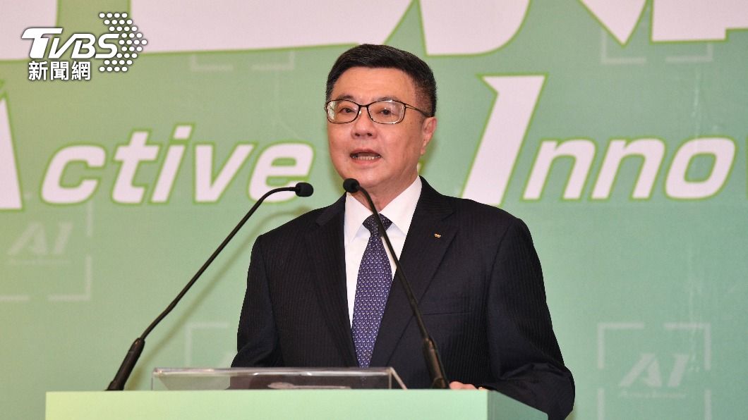 卓榮泰曝行政團隊名單。(圖/胡瑞麒攝)