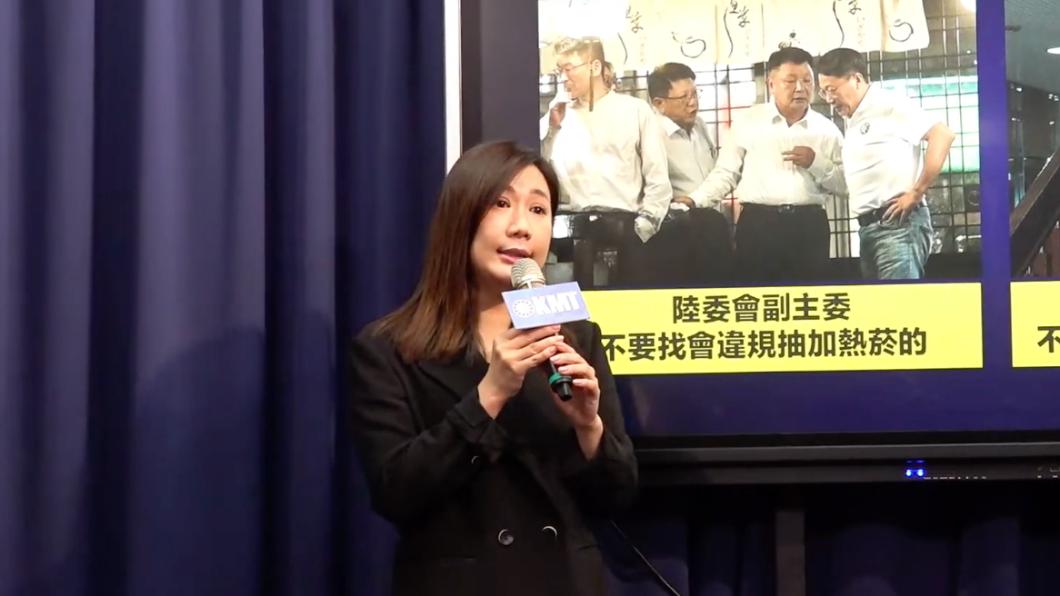 國民黨議員柳采葳。(圖/翻攝國民黨直播)