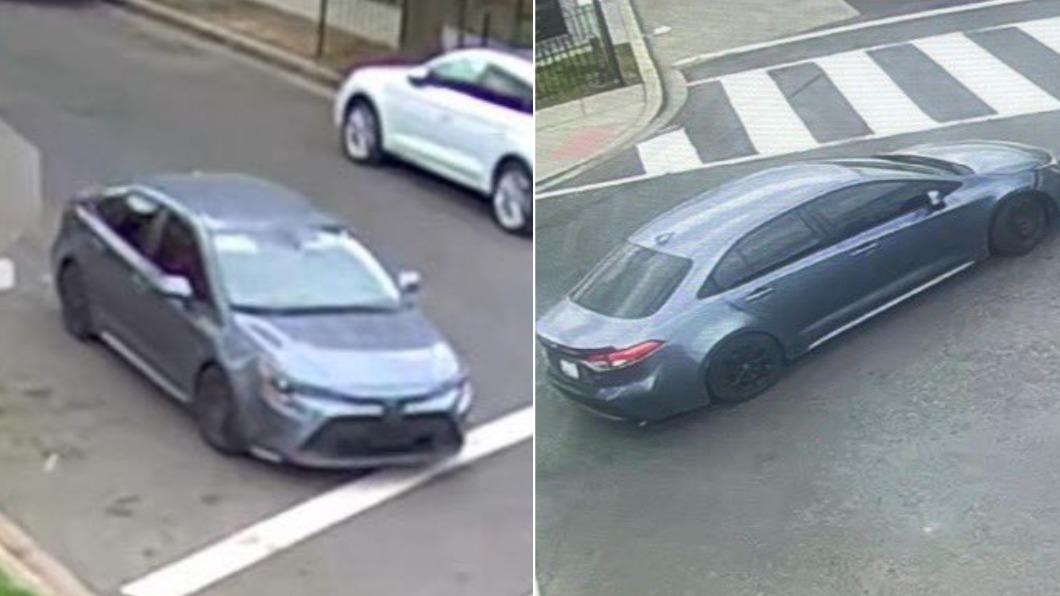 警方公布疑似兇嫌乘坐的車輛。(圖/翻攝自X@DCPoliceDept)