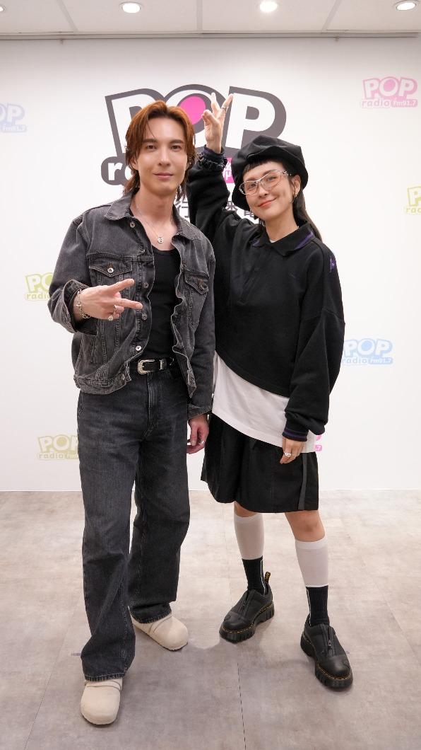 陳勢安做音樂時非常自虐,被魏如昀虧說有M屬性。(圖/POP Radio提供)