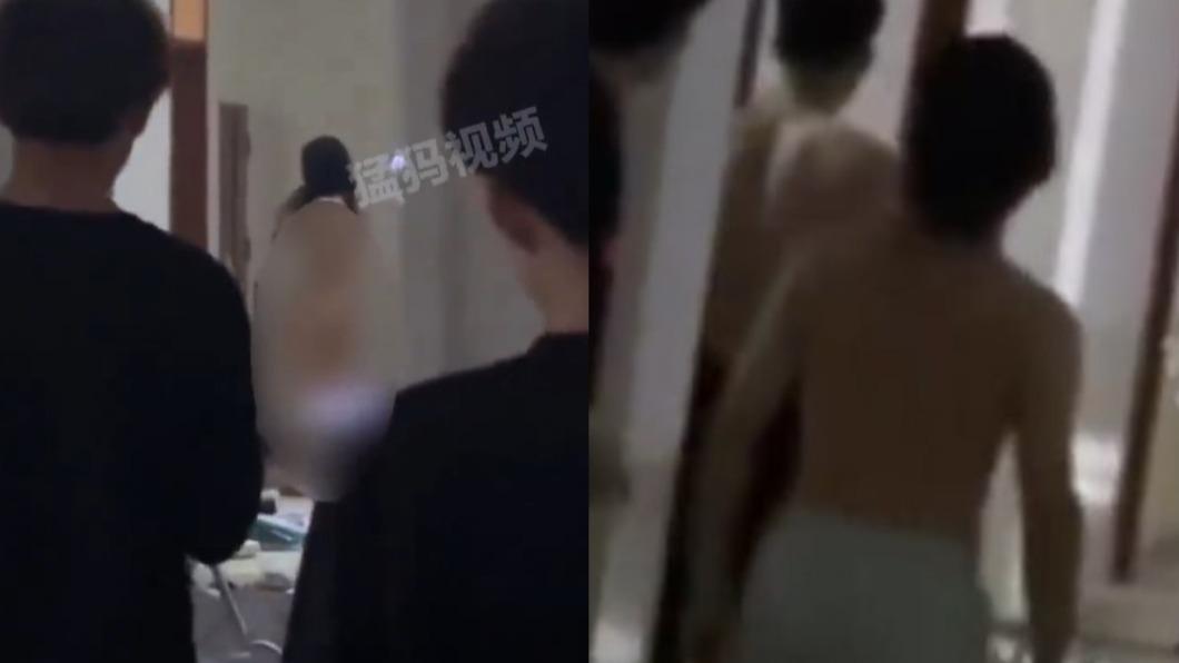 大學校園「驚見裸女」!陸女怒砸男宿舍 拒穿衣狂奔畫面曝