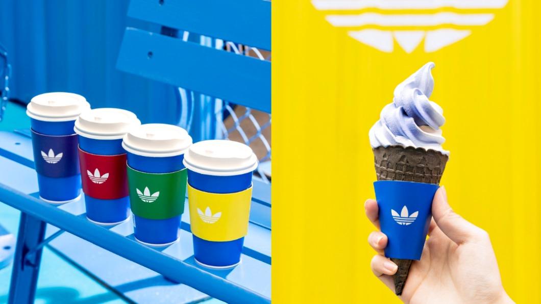 好潮!CAFE!NxAdidas聯名菜單 夢幻藍霜淇淋超欠吃