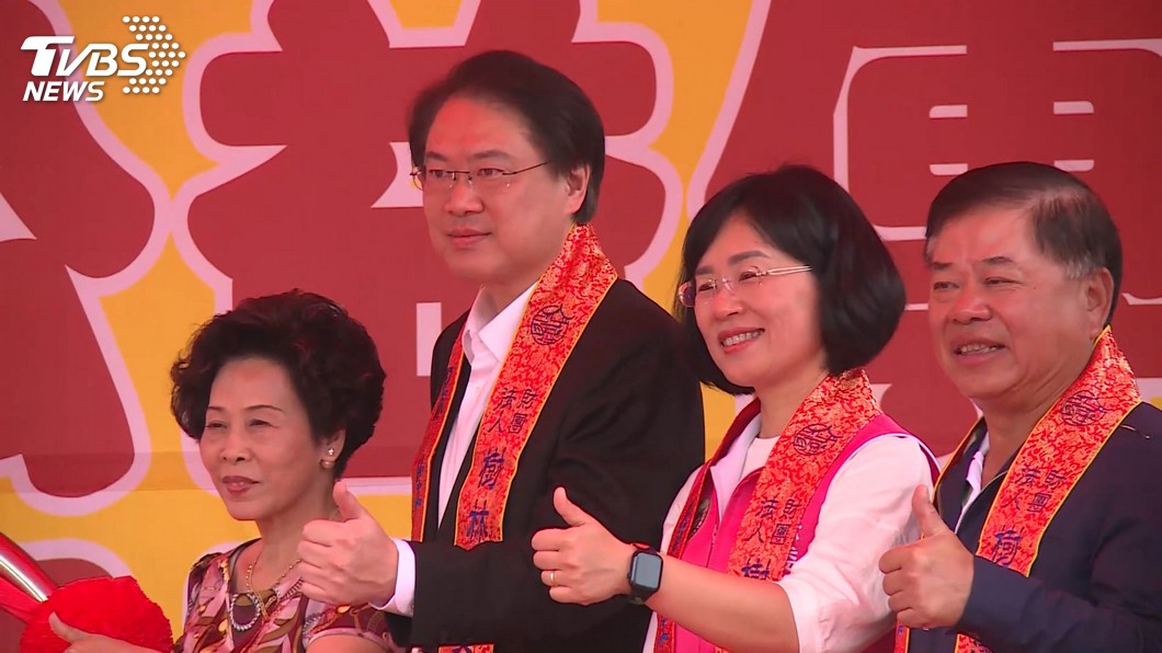 民進黨秘書長林右昌與民進黨新北黨部主委蘇巧慧皆為角逐2026新北市長的熱門人選。(圖/TVBS資料畫面)