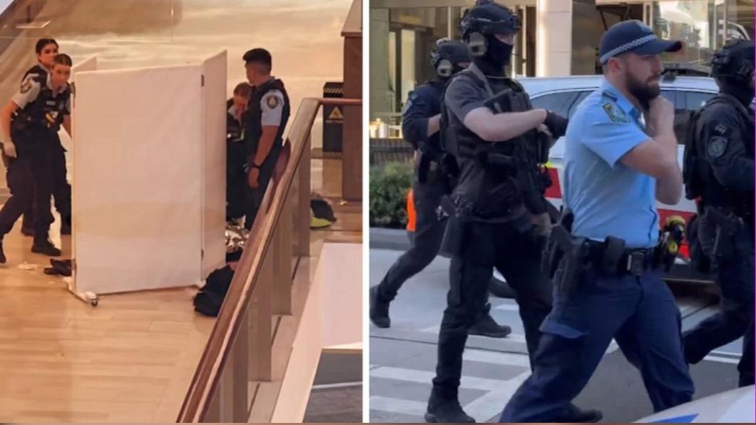 警方接獲報案後趕赴Westfield Bondi Junction商場。（圖／翻攝自News.com.au）