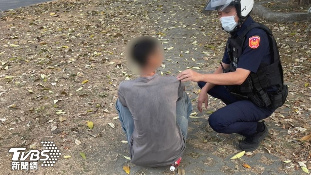 劉男被捕後相當迷茫的表示「自己也不知道會這樣」。(圖/TVBS)