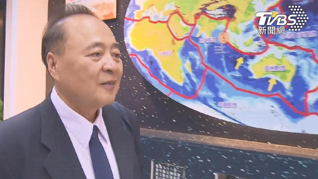 前氣象局地震測報中心主任郭鎧紋提醒,台南新營一帶提高警覺。(圖/TVBS資料畫面)