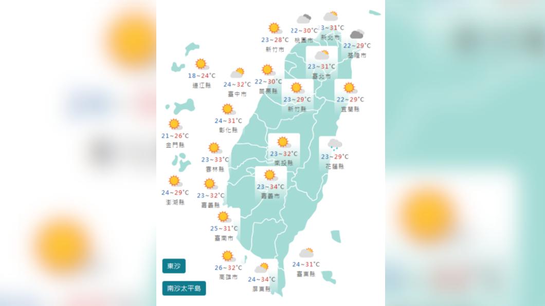 圖/中央氣象署