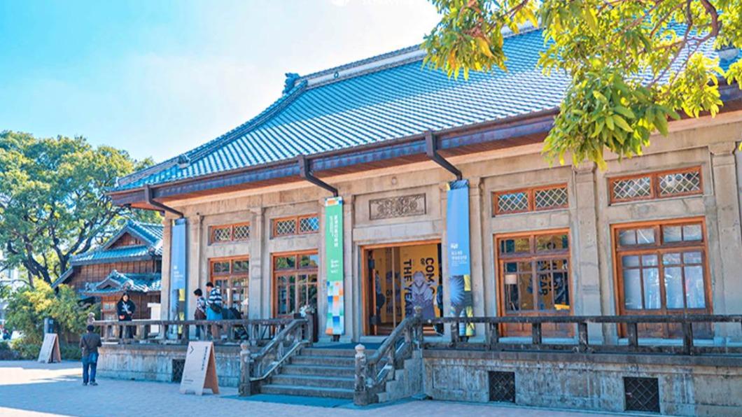 「國家漫畫博物館」為原本的「台中演武場」空間,距離台中火車站不遠。(圖/旅行履行中提供)