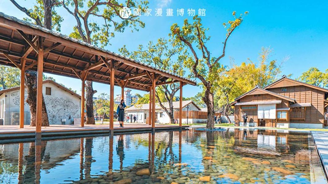戶外還有吸引最多攝影迷取景的水池倒影。(圖/旅行履行中提供)