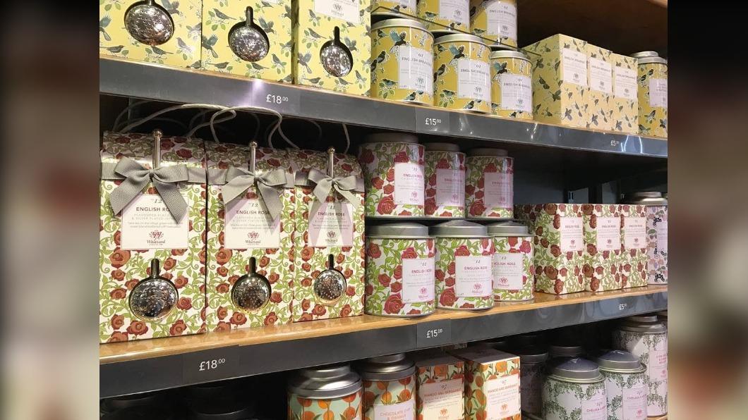 英國「威塔斯茶坊,切爾西創始店」的產品,可以看到各種紅茶與水果、花茶相遇後激盪的火花。(圖/Shutterstock提供)
