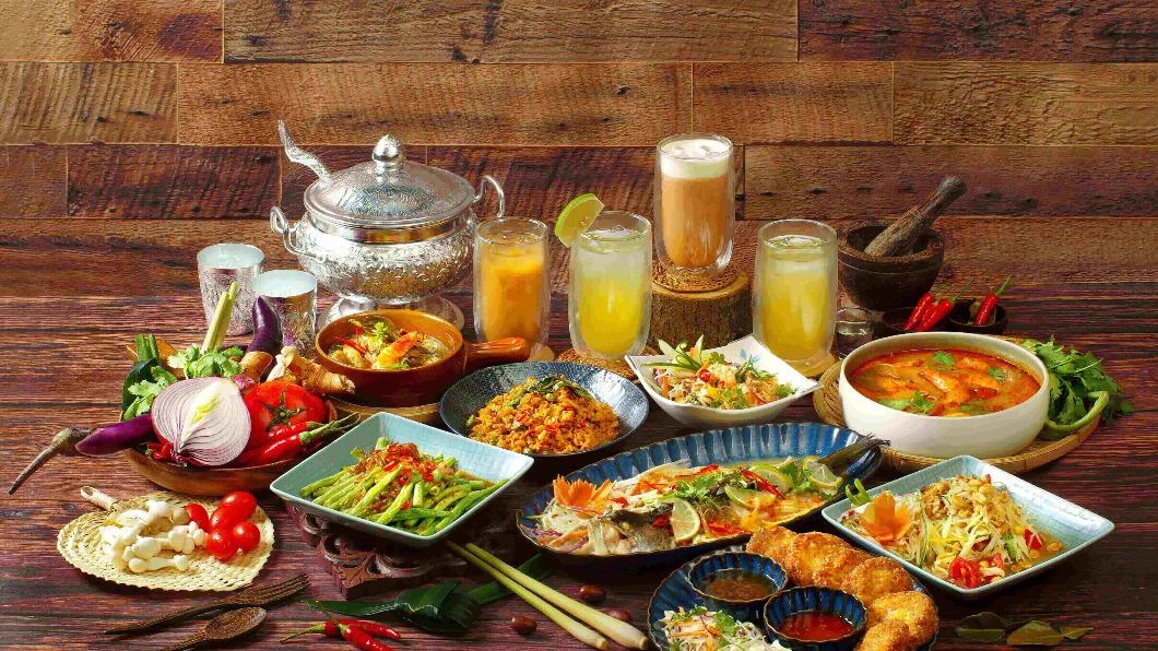 台北花園大酒店 花園 Thai Thai,提供多樣經典創意泰式美饌。(圖/業者提供)