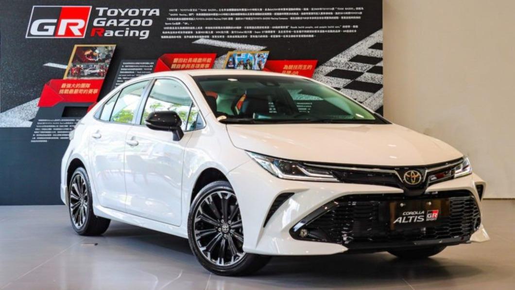 新款Corolla Altis GR Sport鎖定運動化車型。（圖／Toyota提供）