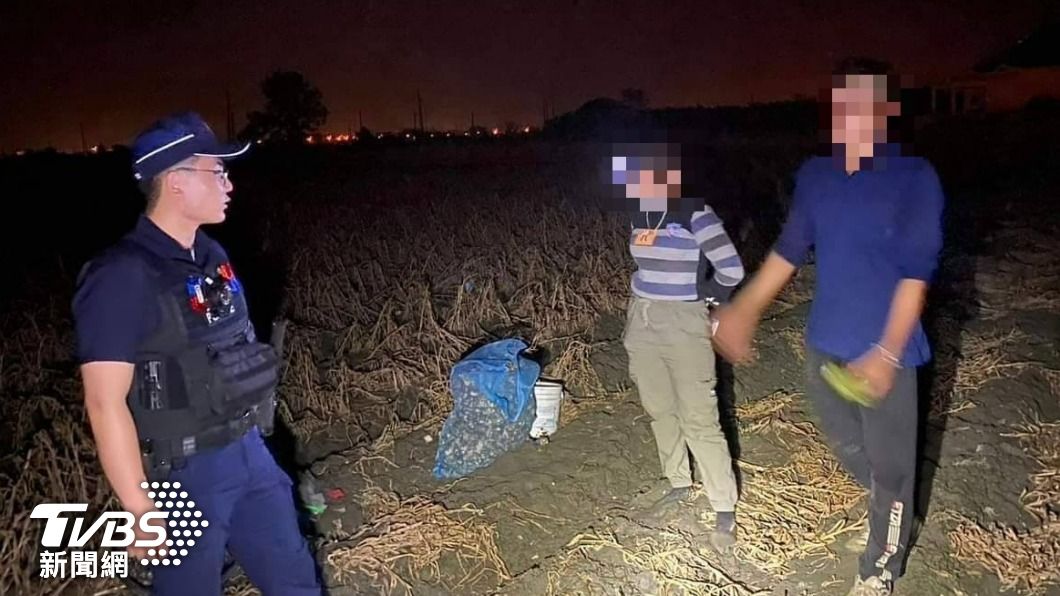 不要動！1男1女深夜出現田中　警以為偷蒜賊結局大反轉