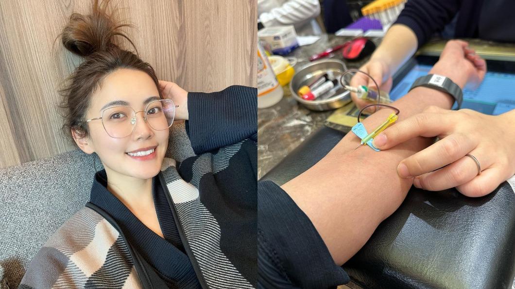 晞晞健康檢查發現長了3個腺瘤。(圖/翻攝自徐晞庭 晞晞IG)