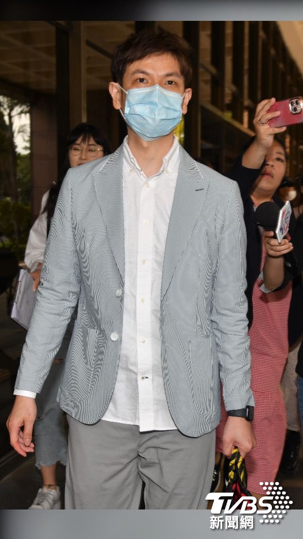 高虹安男友李忠庭。(圖/胡瑞麒攝)