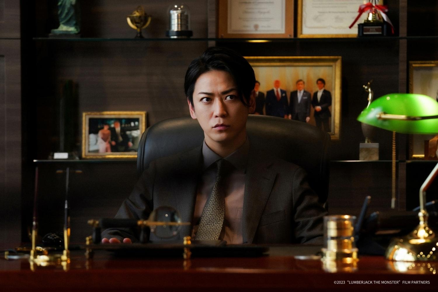 對於今年能有包含《怪物樵夫》在內的多部作品在台問世,龜梨和也相當開心。(圖/網銀國際影視提供)