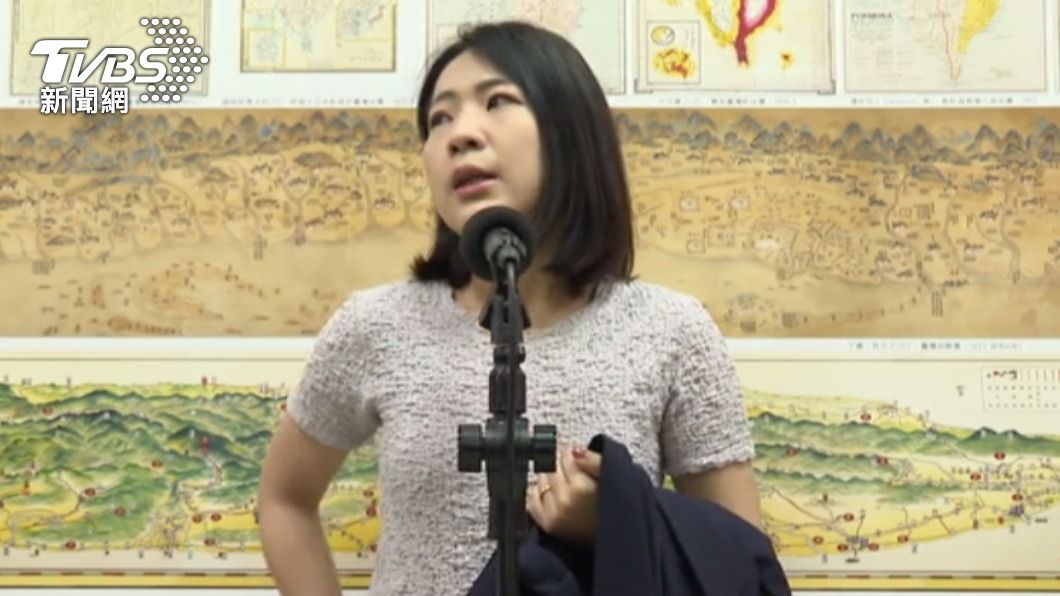 國民黨立委徐巧芯。(圖/TVBS)