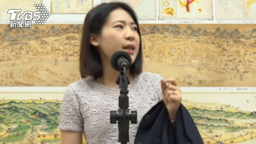 國民黨立委徐巧芯。（圖／TVBS）
