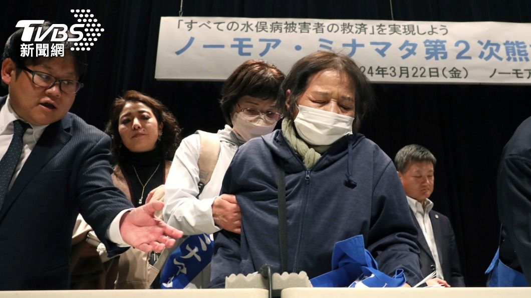 日本至今仍有水俁病患者嘗試權利救濟。圖非新潟集體訴訟案當事人。(圖/達志影像美聯社)