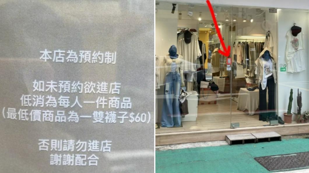 東區服飾店「進去就要花」!妹子試穿被逼60元低消 全場怒了